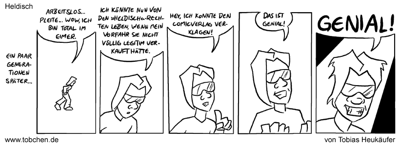 Heldisch Comicstrip #154