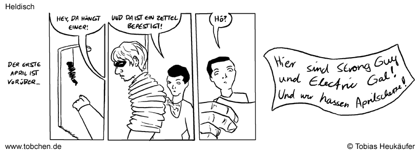 Heldisch Comicstrip #210