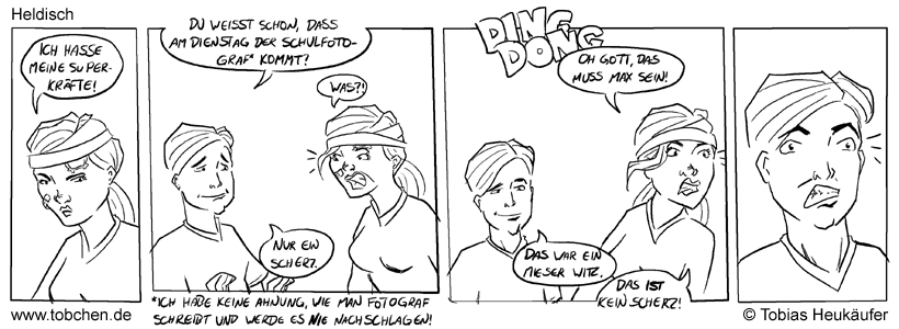 Heldisch Comicstrip #318