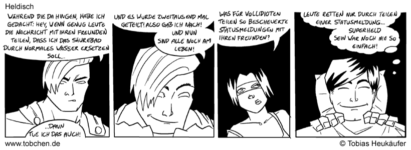 Heldisch Comicstrip #405