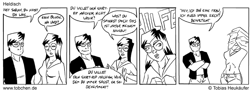 Heldisch Comicstrip #409