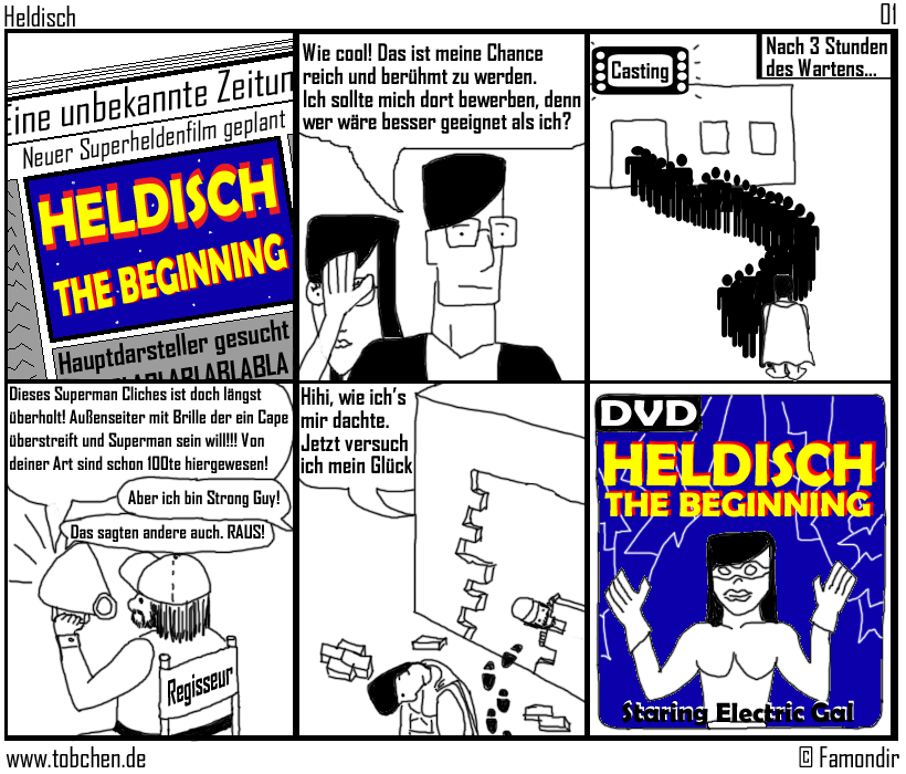 Heldisch Comicstrip #203