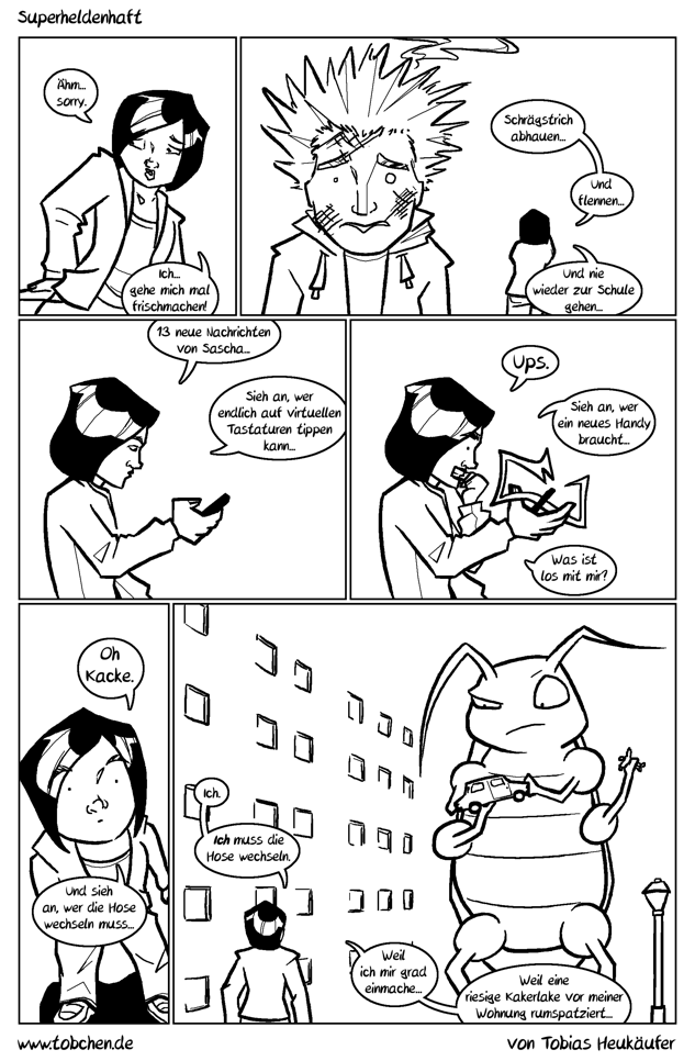 Superheldenhaft Comicstrip #6