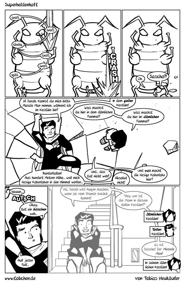 Superheldenhaft Comicstrip #7