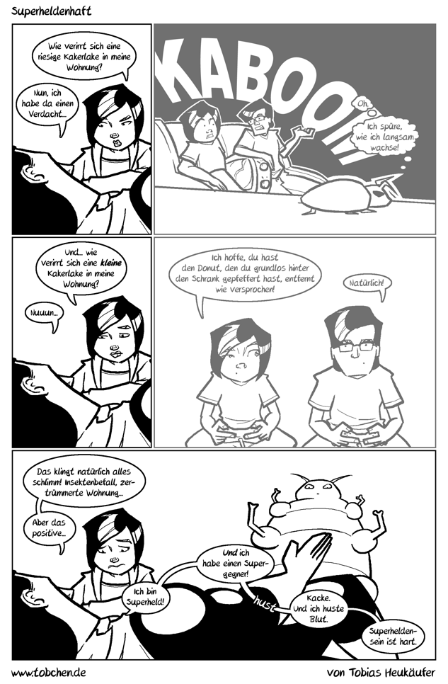 Superheldenhaft Comicstrip #9