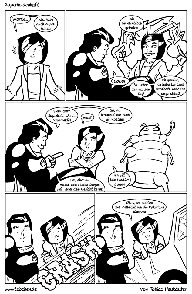 Superheldenhaft Comicstrip #10