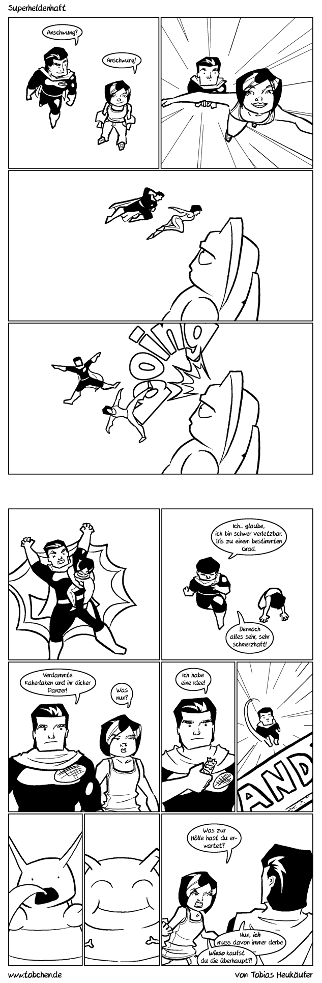 Superheldenhaft Comicstrip #11